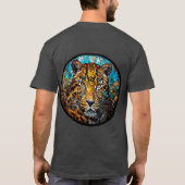 T-shirt Léopard aux tons chauds et froids (Dos)