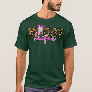T-shirt Léopard Bandana Vache Moody Heifer Vache Amateurs