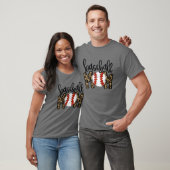 T-shirt Leopard Baseball Maman Jeu Vibes Ball Maman Mothe (Unisexe)