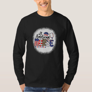 T-shirt Leopard blanchi Toute l'école de soins infirmiers