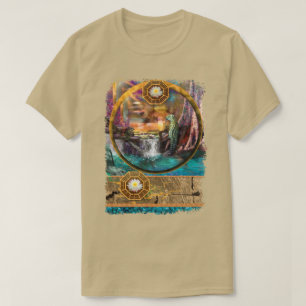 T-shirt LEOPARD BLUE LAGOON