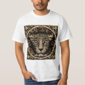 T-shirt Leopard Bones  (Devant)