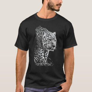 T-shirt Leopard Cheetah Cheetah Jaguar Wild Cat Predator P