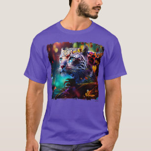T-shirt Leopard Chemise Jungle Safari Faune Animal Cat Me