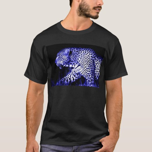 T-shirt Leopard de nuit (Devant)
