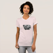 T-shirt Léopard des neiges (Devant entier)