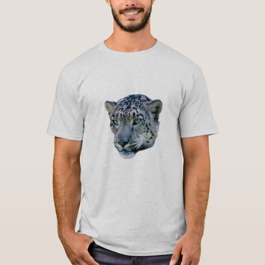 T-shirt Léopard des neiges (Devant)