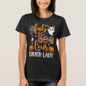 T-shirt Leopard Fab Boo Lous Lunch Lady Matching Group Tee (Devant)