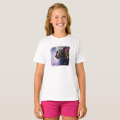 T-Shirt léopard foncé (Devant entier)