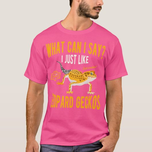 T-shirt Leopard Gecko (Devant)
