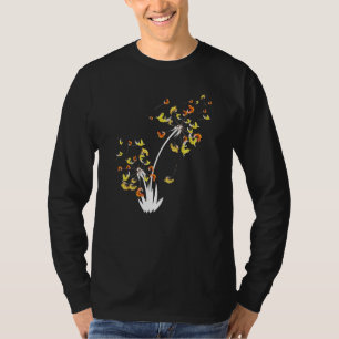 T-shirt Léopard Gecko Dandelion Propriétaire d'animal de f