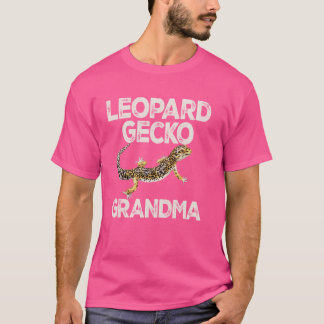 T-shirt Leopard Gecko Grand-mère Lizard & Reptiles Léon co