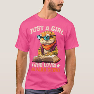 T-shirt Leopard Gecko Juste Une Fille Qui Aime Geckos