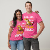 T-shirt Leopard Gecko Juste Une Fille Qui Aime Geckos (Unisexe)