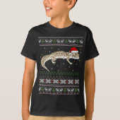 T-shirt Leopard Gecko laide de Noël (Devant)