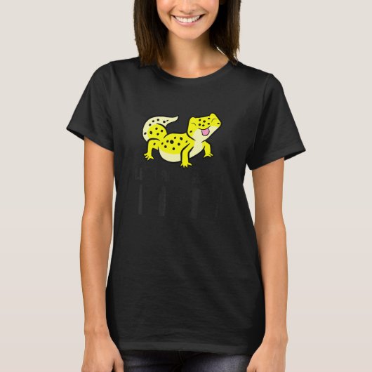 T-shirt Leopard Gecko Maman Lizard Reptile Léopard Gecko M (Devant)