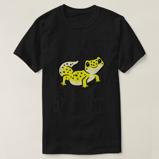 T-shirt Léopard Gecko Owner Leopard Gecko Pet Leopard Geck (Design devant)