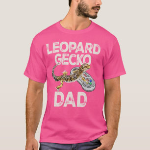 T-shirt Leopard Gecko Papa jeu vidéo Lizard & Reptiles Gam