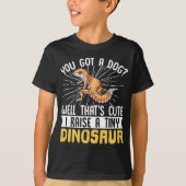 T-shirt Leopard Gecko Tu As Un Chien ? Eh Bien, C'Est Mign (Devant)