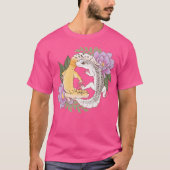 T-shirt Leopard Geckos Et Peony (Devant)