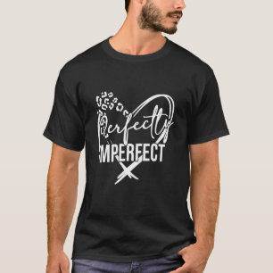 T-shirt Leopard Heart Parfaitement Imparfait Inspirationne