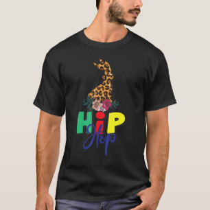 T-shirt Leopard Lapin de Pâques Trio Mignonne Jour de Pâqu
