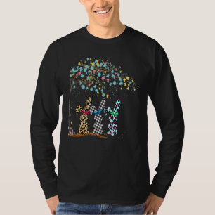 T-shirt Léopard Lapin de Pâques Trio Oeufs de Pâques migno