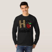 T-shirt Leopard Leopard Premier Jour Plaid Back School (Devant entier)