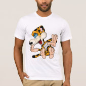 T-shirt Leopard Mens riant (Devant)