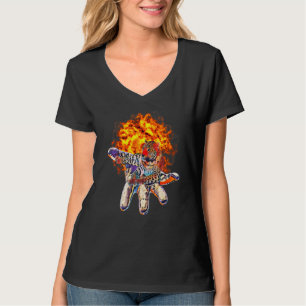 T-shirt Leopard Motif Afrique Big Chat Animaux Leop coloré