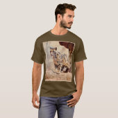 T-shirt léopard nébuleux image nature (Devant entier)