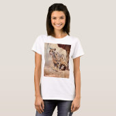 T-shirt léopard nébuleux image nature faune exotique (Devant entier)