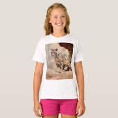 T-shirt léopard nébuleux image nature faune exotique (Devant entier)