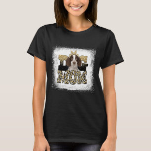 T-shirt Léopard Occidental Bretagne Espagnol Fête des Mère