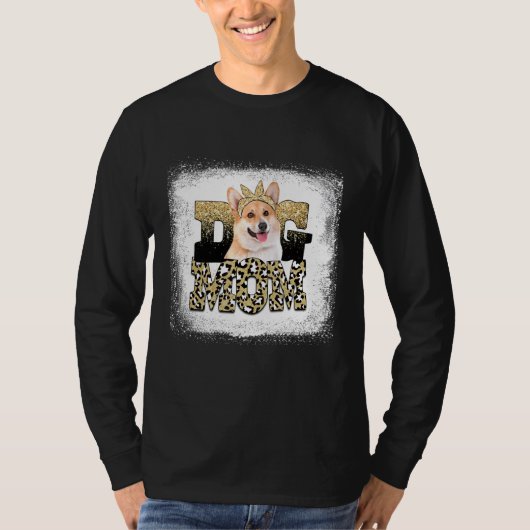 T-shirt Léopard occidental Pembroke Welsh Corgi maman de m (Devant)