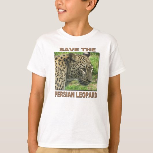 T-shirt Léopard persan (Devant)