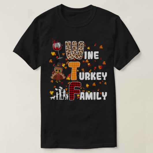 T-shirt Léopard plaid (Design devant)