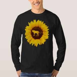 T-shirt Léopard pour femmes Hommes Panther Tournesol anima