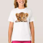 T-shirt Léopard qui regarde (Devant)