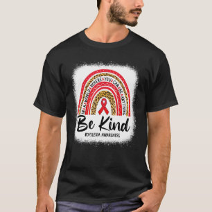 T-shirt Leopard Rainbow Be Genre Red Ribbon Dyslexia Award