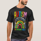 T-shirt Leopard Rainbow Sensibilisation sur l'autisme Puzz (Devant)
