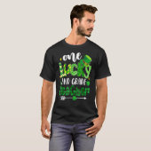 T-shirt Leopard Shamrock One Lucky Enseignant de 2e année (Devant entier)