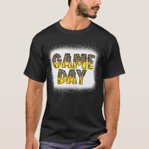 T-shirt Leopard Softball Jour Vibes Softball Maman Softbal