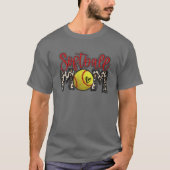 T-shirt Leopard Softball Maman Softball Jour Vibes Mothe (Devant)
