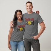 T-shirt Leopard Softball Maman Softball Jour Vibes Mothe (Unisexe)