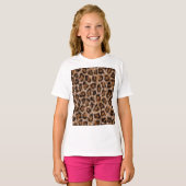T-shirt Leopard Spots Pour Jaguar Animal Cat Pattern.j (Devant entier)