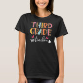 T-shirt Leopard Third Grade Teacher 3rd Grade Back to Scho (Devant)
