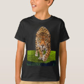 T-shirt leopard tiger cheetah gift (Devant)