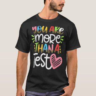 T-shirt Leopard Vous Êtes Plus Qu'Un Test Score Enseignant