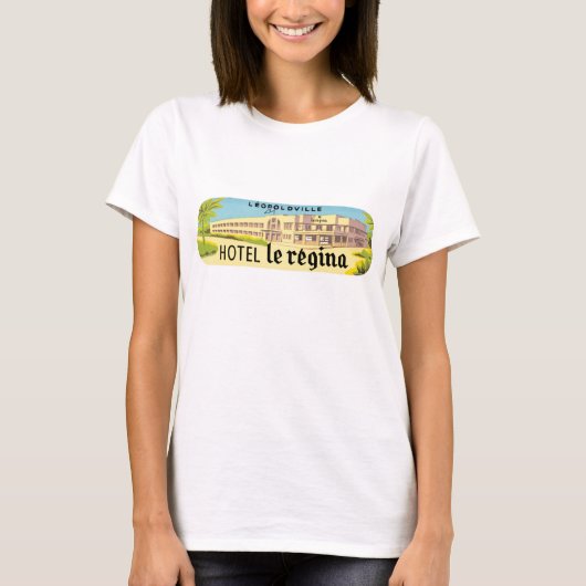 T-shirt Leopoldville Hotel Le Regina (Devant)
